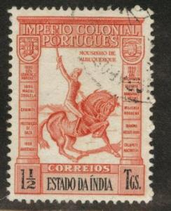 Portuguese India Scott 445 Used from 1938 common design set