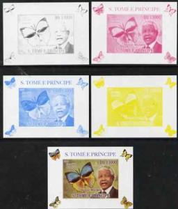 St Thomas & Prince Islands 2009 Nelson Mandela & ...