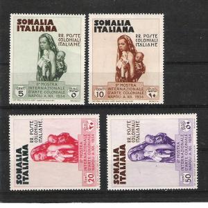 Italian Somaliland Scott 164-7 Mint Mother/Kid 2017 CV $21.00