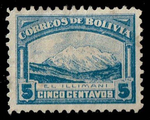 Bolivia #114 Mt. Illimani; Used (0.30)