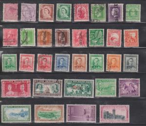 NEW ZEALAND Scott # Various Used - Some Minor Faults