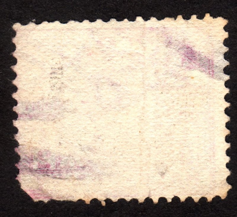 1887, Victoria 1/2p, Used, Sc 160, thins
