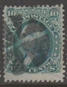 U.S. Scott #96 Washington Stamp - Used Single