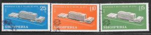 Albania  #1298-1300 Buildings  CV $0.80