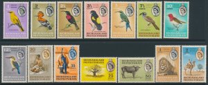 Bechuanaland Protectorate 1961 SG 168-181 Mint Hinged Full Set 14