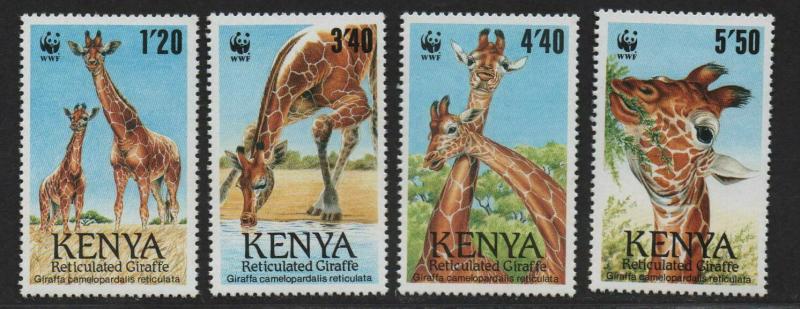 $Kenya Sc#491-494 M/NH/VF, complete set, WWF, Cv. $21