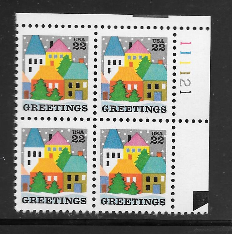 #2245 MNH Plate Block