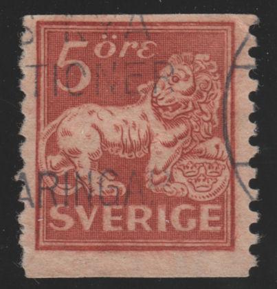 Sweden 117 Heraldic Lion 1921