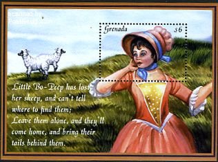Grenada 2000, Fairy tales s/s, MNH