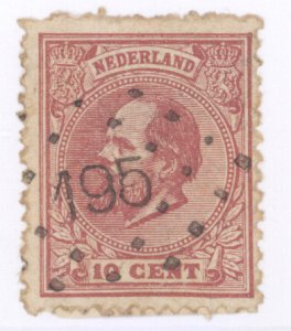 Netherlands, Scott #25, Used, 195- Gemert