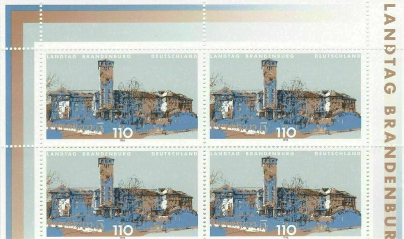 GERMANY 1998 STAMPS CORNER BLOCKS UNMOUNTED MINT