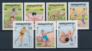 [55678] Cambodia Kampuchea 1984 Olympic games Los Angeles Athletics MNH