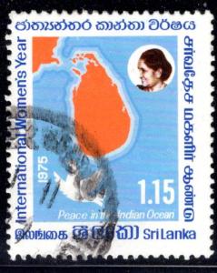 Sri Lanka #494, used