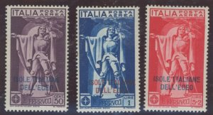 Italy/Aegean Islands #C1-C3 Unused Single (Complete Set)