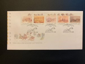 Australia  The Girls The Diggers Left Behind Gold Fever 1990 FDC