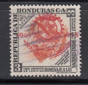 honduras  scott no C233  used