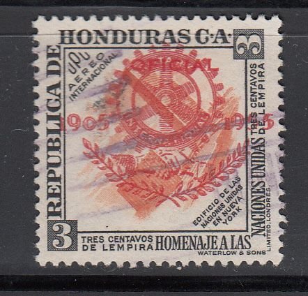 honduras  scott no C233  used