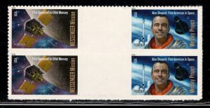 UNITED STATES SC# 4527-28 VERT. GUTTER BLK/4 VF/NH