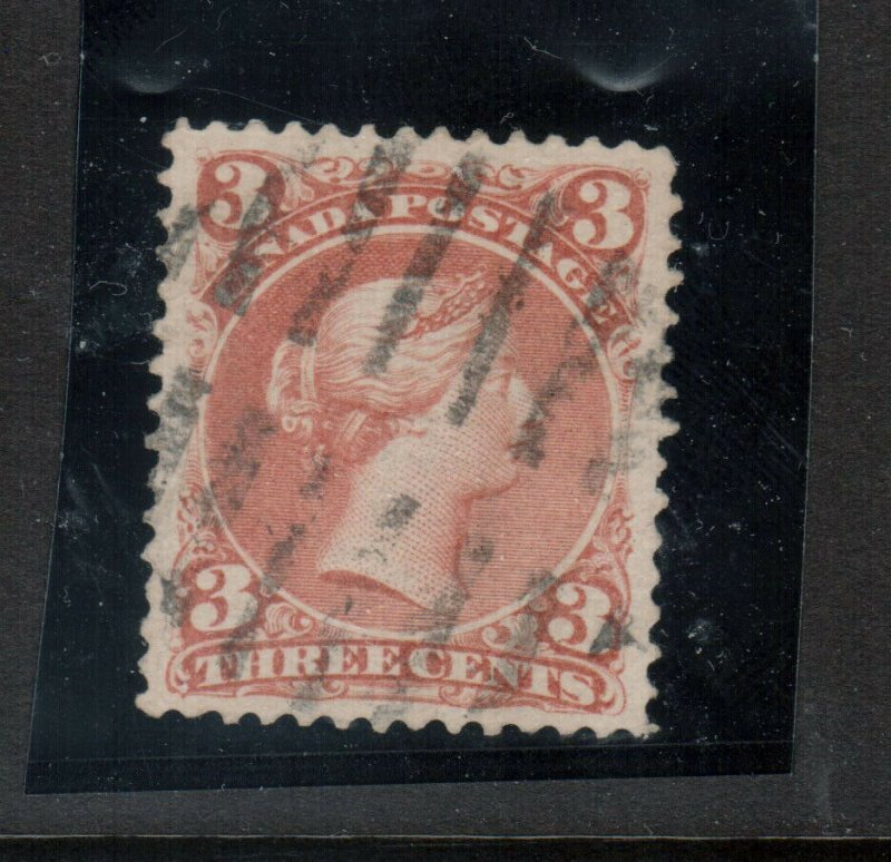 Canada #25viii Very Fine Used On Bothwell Paper