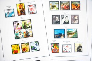 COLOR PRINTED CROATIA 2011-2018 STAMP ALBUM PAGES (53 illustrated pages)