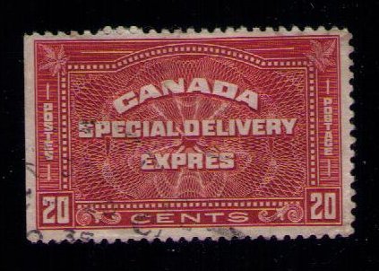 Canada Sc #E5 Used Special Delivery F-VF