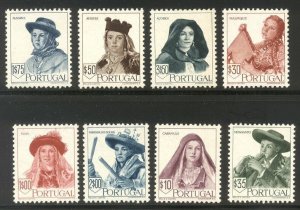 PORTUGAL #675-82 Mint NH - 1947 Women Set