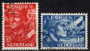 Netherlands #B144-5 F-VF Used CV $6.75 (X3040)