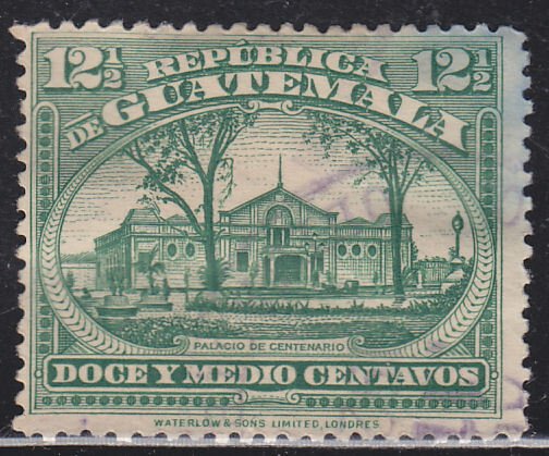 Guatemala 202 Centenary Palace 1922