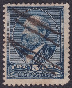 #216 Used, F-VF, Small thin (CV $20 - ID46750) - Joseph Luft