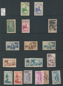 French Morocco 1939/51 Used Incl. Airmail (Apx 115 Items) AB3118