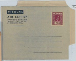 65838 - FIJI  - Postal History -    POSTAL STATIONERY AEROGRAMME : 7 d.