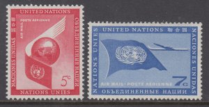 UN New York C6-C7 MNH VF