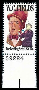 PCBstamps   US #1803 15c W. C. Fields, MNH, (17)