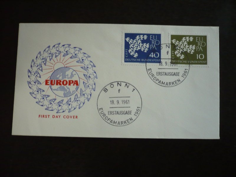 Postal History - Germany - Scott# 844-845 - First Day Cover