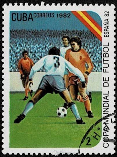 1982 Cuba Scott Catalog Number 2470 Used