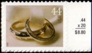 Scott 4397 Wedding Rings MNH 