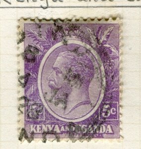 BRITISH KUT; KENYA 1922 early GV issue fine used 5c. value