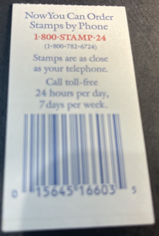 U.S.#  BK221-MINT/NEVER HINGED--COMPLETE BOOKLET/UNEXPLODED--1994