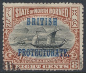 North Borneo SG 133 Used SC# 111  * perf 13½ x 14  BBRC see details & scans 