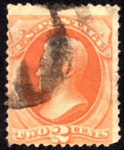 SC#183 2¢ Jackson (1879) Used *