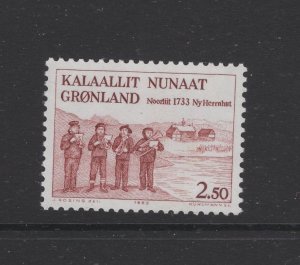 Greenland #158  (1983 New Herrnhut  issue) VFMNH CV $0.90