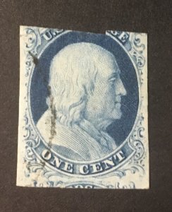 United States Sc. #9, used