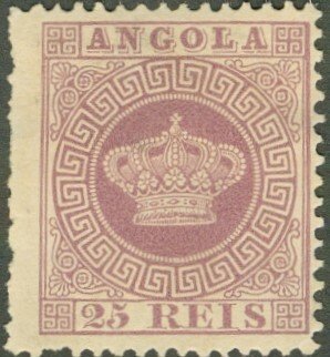 ANGOLA 12 MH 12.1/2 PERF CV $12.50 BIN $6.00