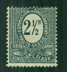 Upper Silesia 1920 #1 MNG  SCV (2024) = $0.40