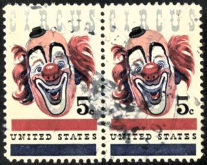 United States - SC #1309 - USED PAIR - 1966 - Item US695