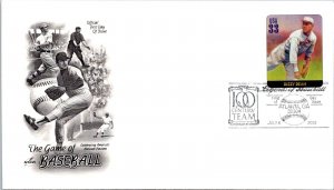 FDC 2000 SC #3408 Artcraft Cachet, Dizzy Dean - Atlanta GA - Pair - J2871