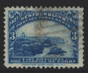 Newfoundland Sc#63 Used