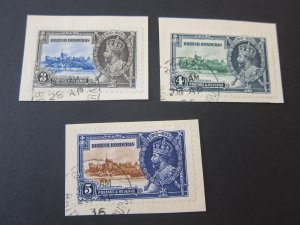 British Honduras 1935 Sc 104-6 FU