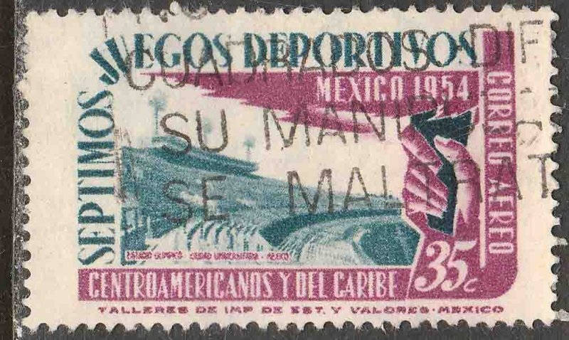 MEXICO C223, 35¢ 7th Central Am & Caribb Games. Used. F-VF. (1053)