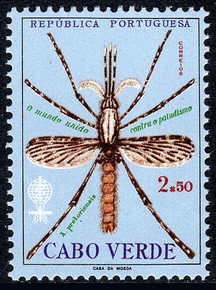 Cape Verde 326, MNH. WHO drive to eradicate malaria, 1962